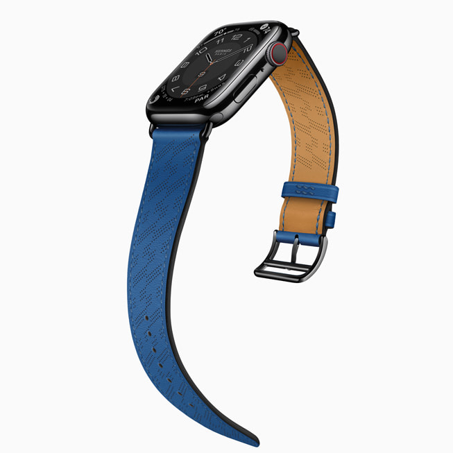 새로운 Apple Watch Hermès H 다이애거널 밴드.