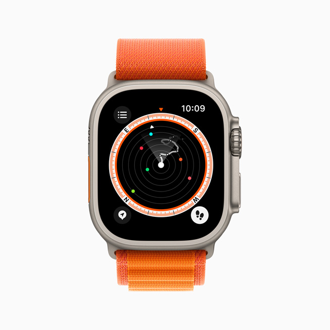 Apple Watch Ultra’da yeni Geriye Dönüş özelliği gösteriliyor.