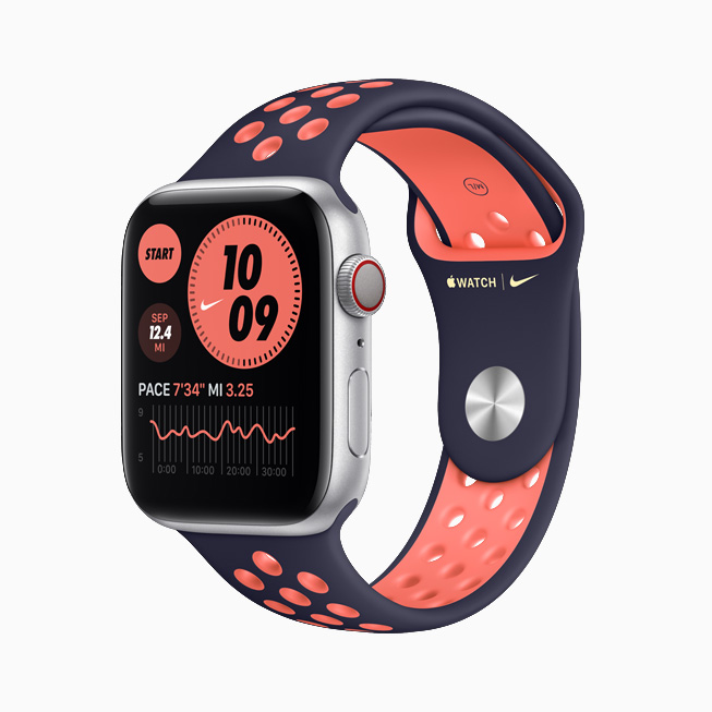 Lacivert ve turuncu Nike Spor Kordon 