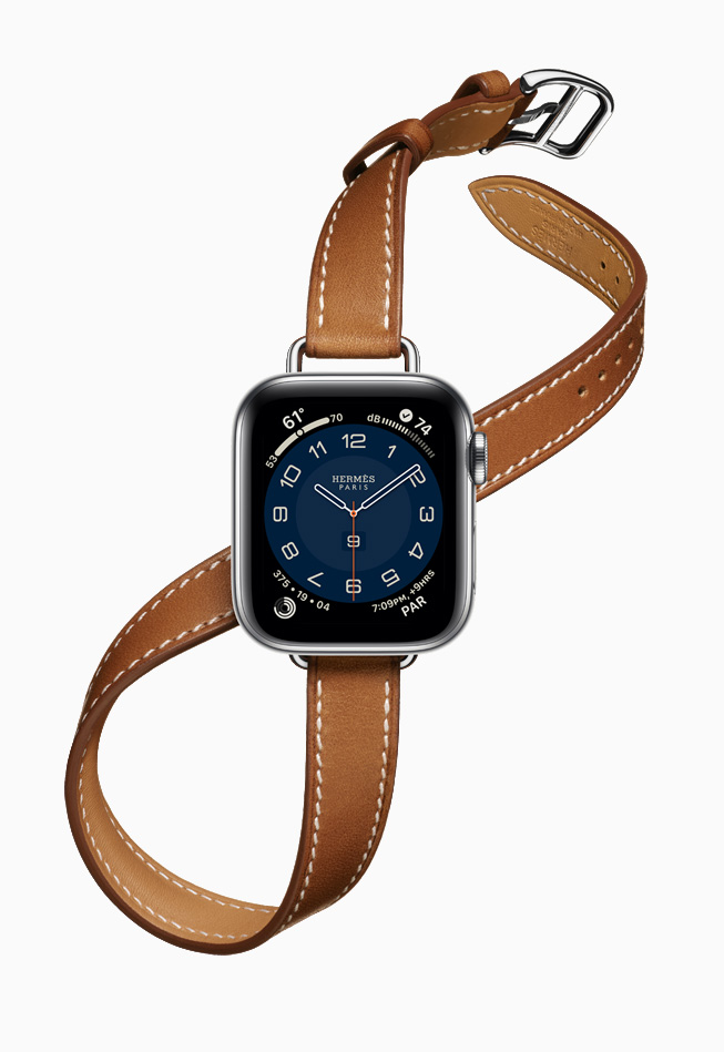 Apple Watch Hermès ve yeni, daha ince Attelage Double Tour kayış.