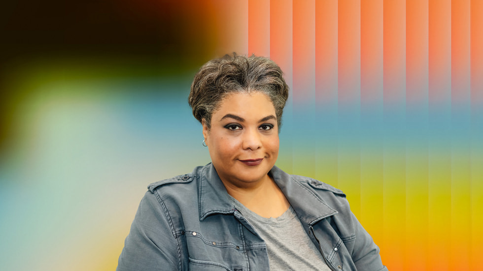 Yazar Roxane Gay’in portresi.