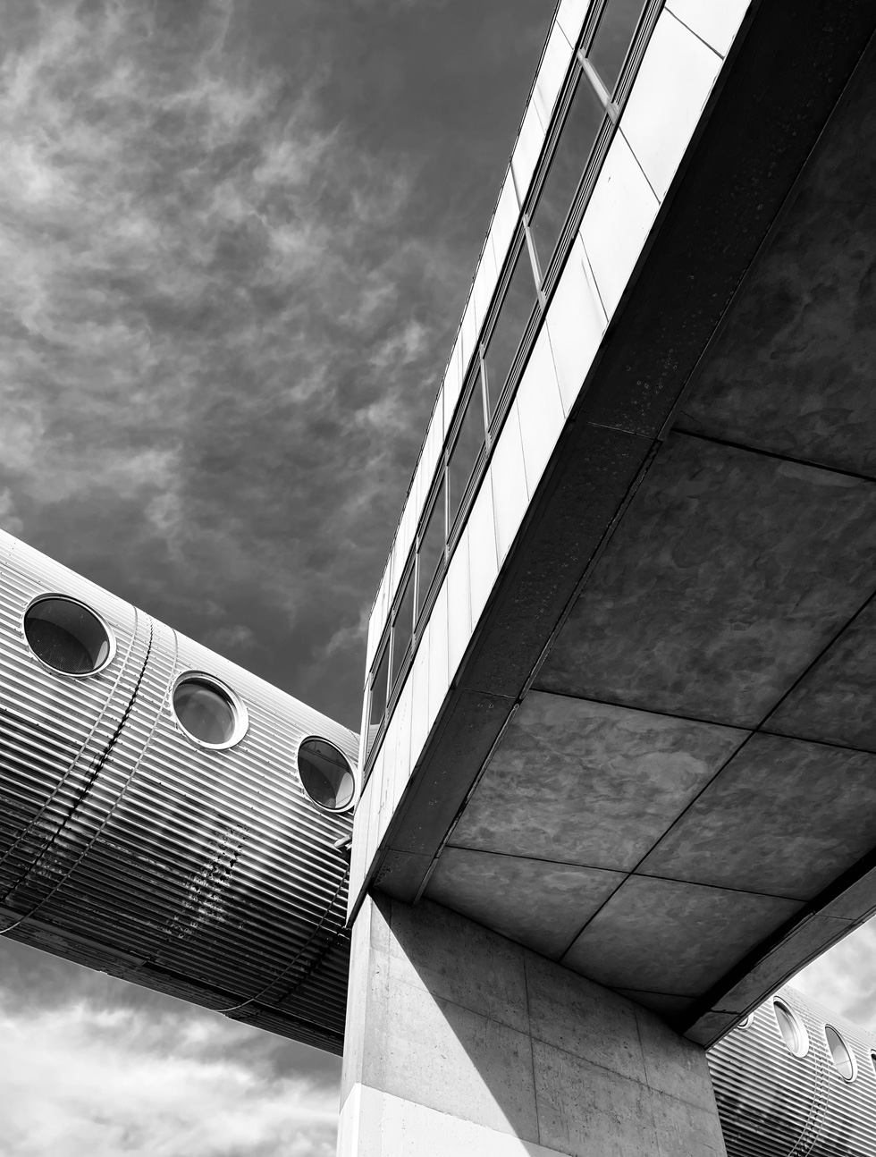 Sky bridge.