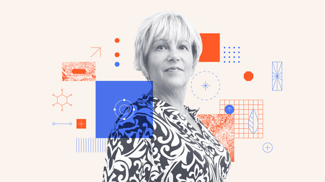 Et illustreret portræt af Beatriz Manetta, grundlægger, direktør og CEO hos Argent Associates.