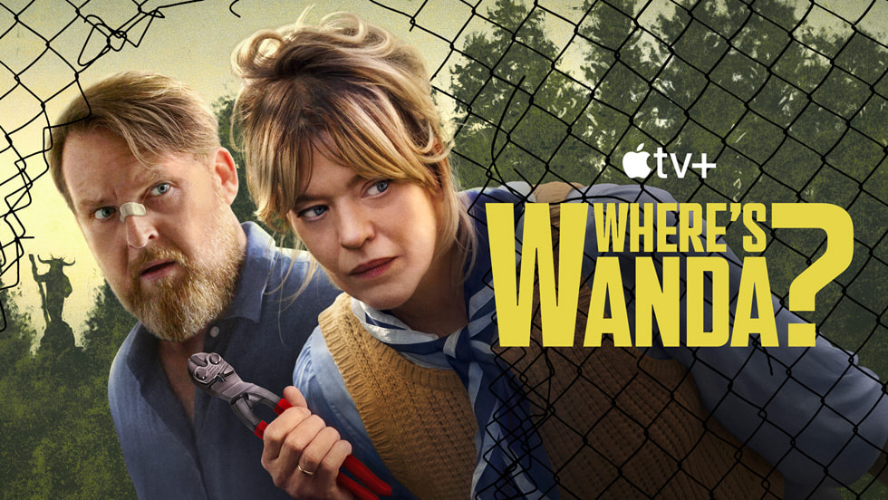 Axel Stein und Heike Makatsch in „Where's Wanda?“ key art