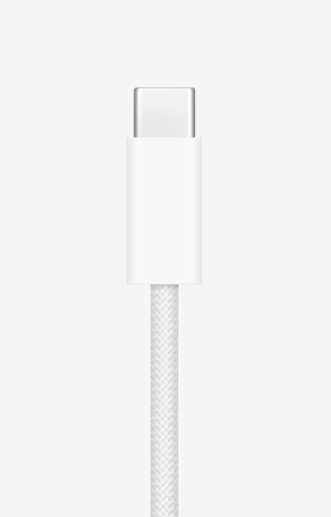 Detailansicht des USB‑C Ladekabels