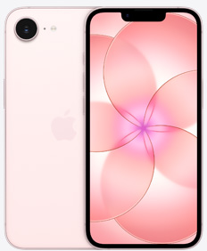 iPhone 17e สีชมพูอ่อน