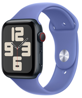 Apple Watch SE in Midnight case