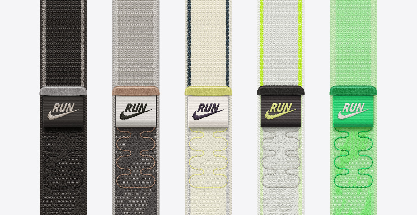 Colores disponibles de la correa loop deportiva