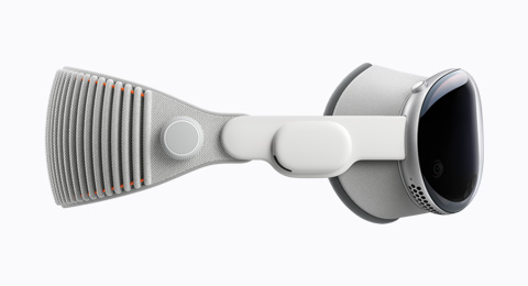 Apple Vision Pro, side exterior