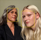 Pusat Sorotan untuk fitur foto yang digunakan untuk menyorot wajah orang