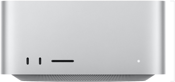 Mac Studio 正面圖