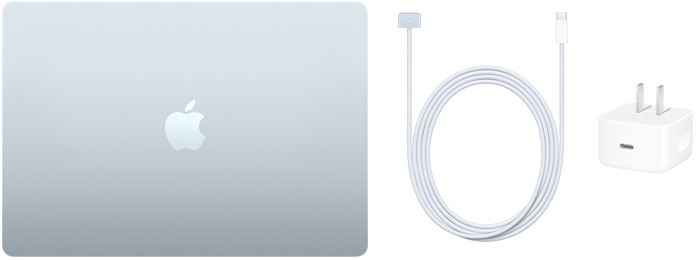 15-inch MacBook Air, USB-C to MagSafe 3 Cable and 40W Dual USB-C Port Compact Power Adapter