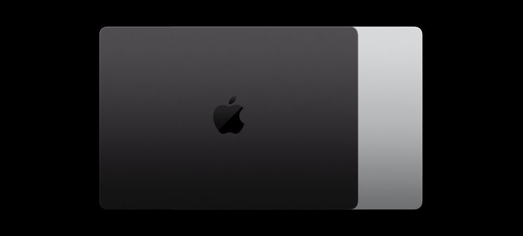 De twee verkrijgbare kleuren van MacBook Pro: spacezwart en zilver