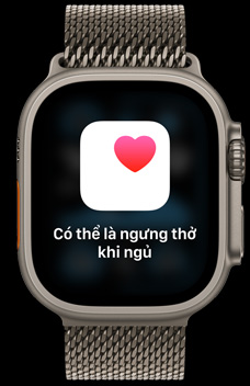 Sleep Apnea notifications indicating that someone might have sleep apnea. 